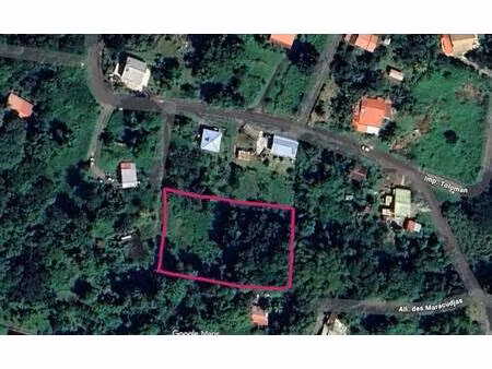 terrain constructible à vendre