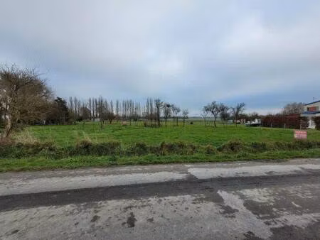 terrain constructible à vendre