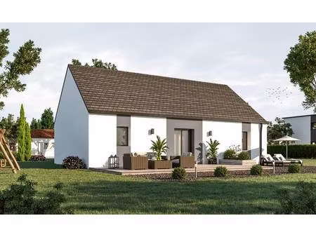 terrain avec maison neuve à vendre