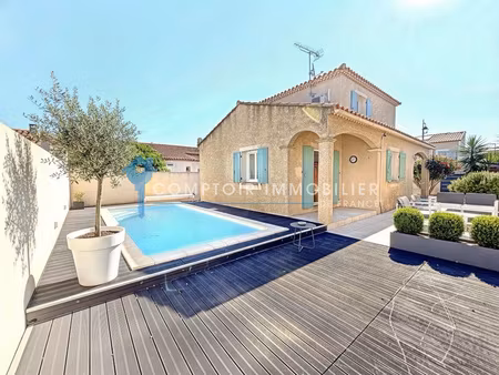 a vendre villa 3 chambres - 90 m2 -piscine-garage