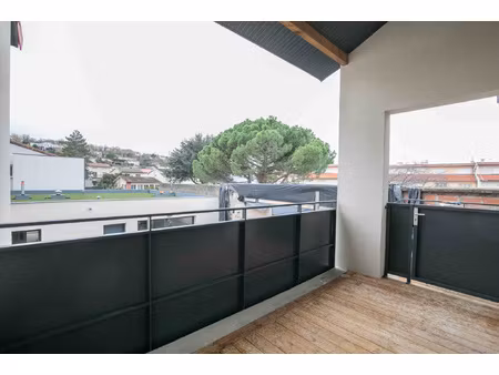 t3 duplex nu petite copropriété récente 60m2 avec loggia - j