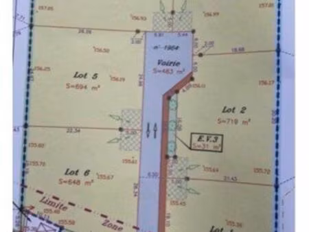 terrain constructible à senouillac