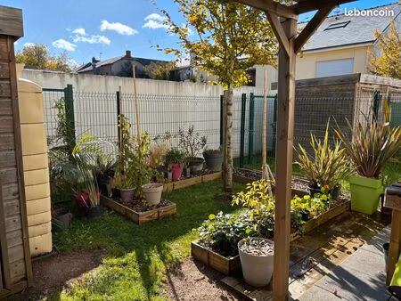 t3 meublé lumineux avec terrasse  jardin et stationnement – carquefou