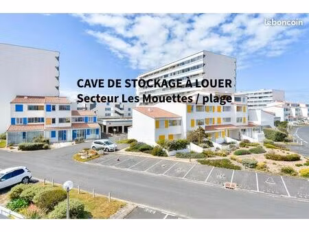 cave de stockage à louer proche plage des mouettes