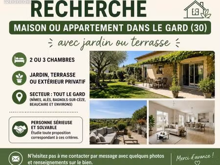 recherche un logement