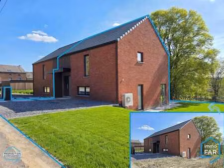 splendide maison neuve prête à vivre 3ch avec jardin peb a+