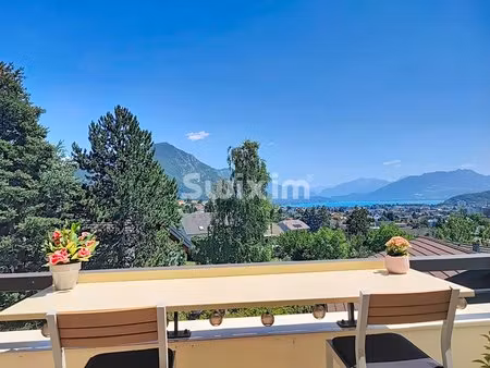 annecy-le-vieux – duplex 91 m² avec vue panoramique lac et montagnes