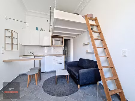 allee leon gambetta - studio meuble - 16 m²