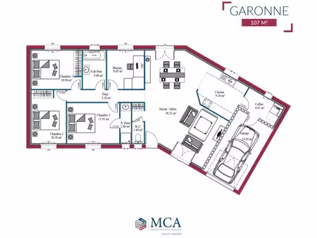 vente maison 5 pièces 107 m² foulayronnes (47510)