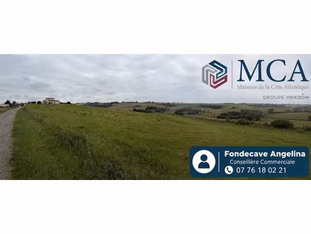 vente terrain 1340 m² lévignac-de-guyenne (47120)