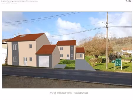 vente terrain 745 m² colombey-les-belles (54170)