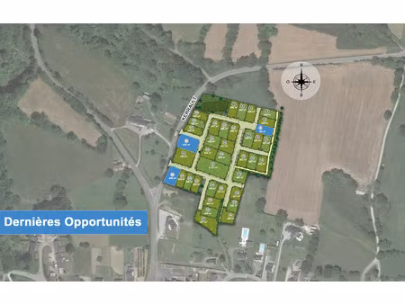 vente terrain 353 m² ambon (56190)