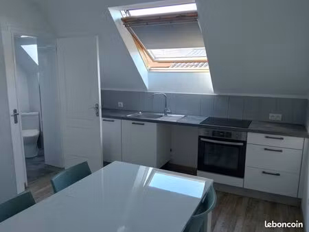 t1 rénové  meublé avec mezzanine