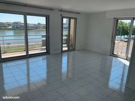 superbe t3 90 m²  vue saône  garage