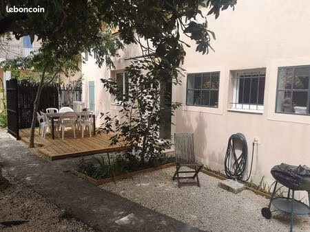 loue appartement de 35m² refait à neuf avec jardin de 30m²