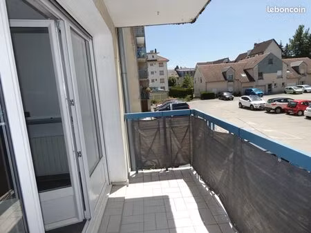 pontarlier – appartement meublé t3 de 77 m² avec garage  cave et balcon