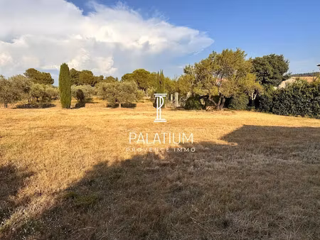 vente terrain à batir 651 m² à la fare-les-oliviers (13580)  295 000 €