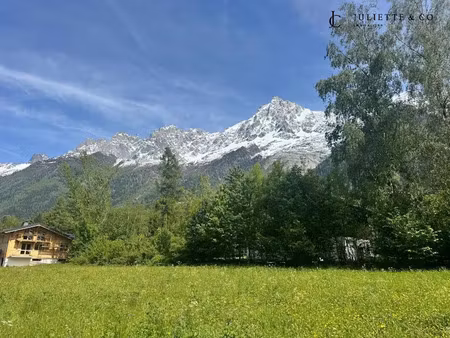 vente terrain à batir 800 m² à chamonix-mont-blanc (74400)  750 000 €