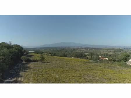 vente terrain 490 m² à banyuls-dels-aspres (66300)  144 900 €