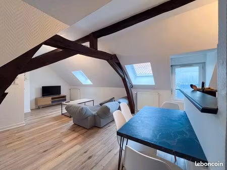 appartement type 2 meublé centre-ville