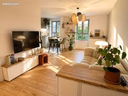 appartement t4 refait à neuf avec jardin