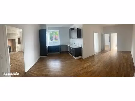 appartement/maison t4 rénové avec jardin