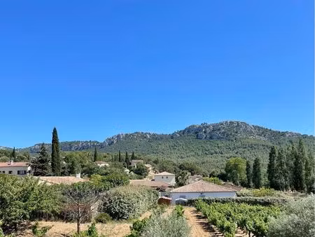 location à l’année - maison castellet - 3 chambres - piscine - vue dégagée