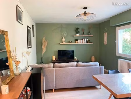 t2 – quartier procé (nantes) - meublé de 47 m² – 2 balcons  parking et cave
