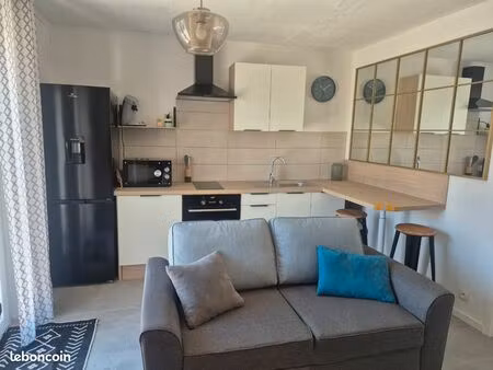 t2 meuble avec grande terrasse