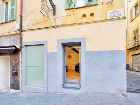 vieux nice - local commercial - 1 500€ hc / mois