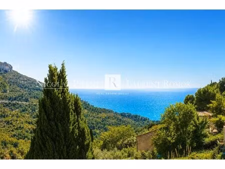 la turbie – villa contemporaine - vue mer panoramique
