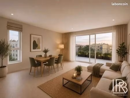 appartement 4 pièces 91 m²