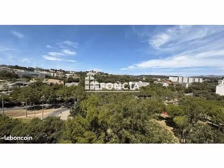 13011 les caillols – t4 traversant avec balcon – vue degagée