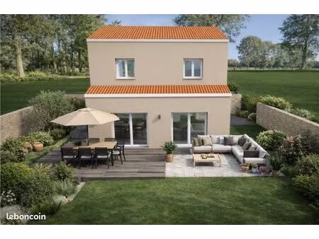 maison neuve 85 m² a construire a saint mitre les remparts terrain 342 m² 3 chambres garag
