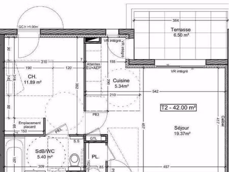 appartement t2