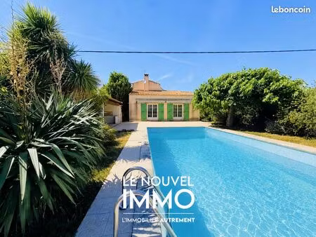 villa familiale t5- avec piscine dans résidence sécurisée – marignane
