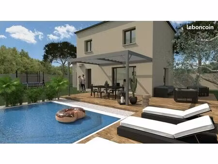 maison neuve 85 m2 a construire a pelissanne 13330 terrain viabilise 570 m2 avec garage 20