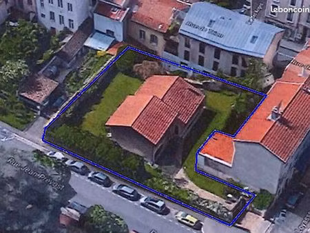 terrain constructible 759 m² - saint-just / fourvière - lyon 5e