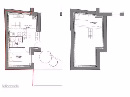 appartement 2 pièces 29 m²