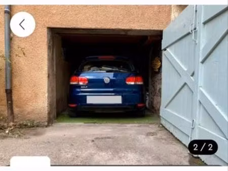 garage dans petite copropriété