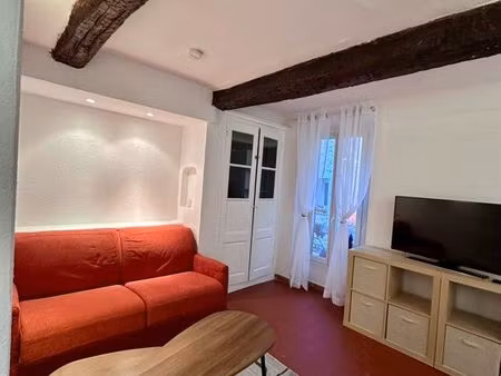 studio cœur de vence rénové avec charme