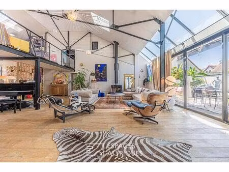 loft contemporain à l'âme d'artiste
