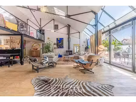 loft contemporain à l'âme d'artiste