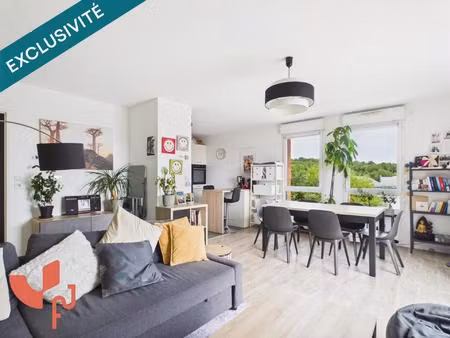 t3 lumineux avec balcon et parking en sous-sol