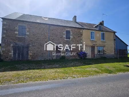 authentique maison en pierre à réinventer ! située au cœur de la campagne normande  cette 