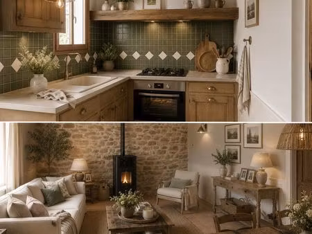 maison 3pieces avec jardin et garage proche écoles et commerces