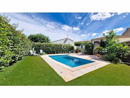 villa - pezenas - 4 chambres - piscine - proche centre ville