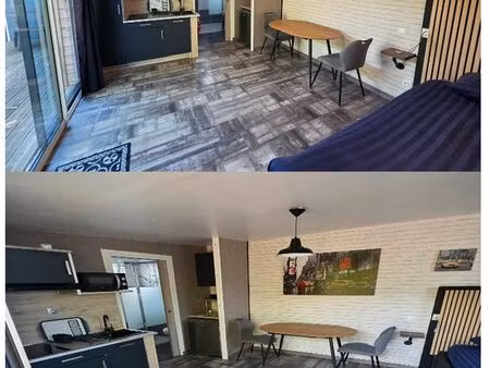 studio 24 m2 meuble equipe larmor plage