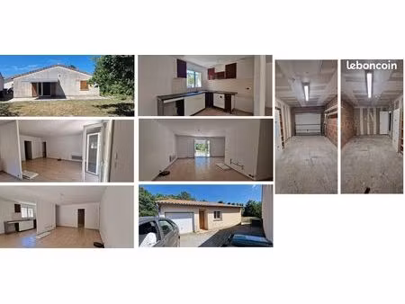 maison 3 chambres avec garage et terrasse