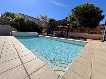 villa 4 faces a vendre a collioure  avec piscine et 2 grands